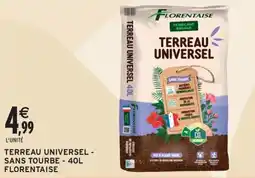 Intermarché Contact FLORENTAISE Terreau universel - sans tourbe - offre