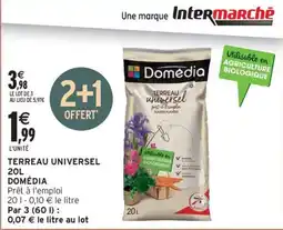 Intermarché Contact DOMÉDIA Terreau universel offre