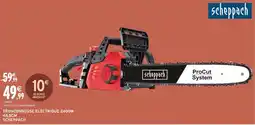 Intermarché Contact SCHEPPACH Tronconneuse electrique 2400w 45,5cm offre