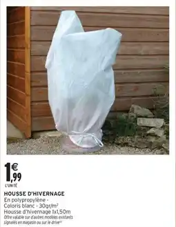 Intermarché Contact Housse d'hivernage offre