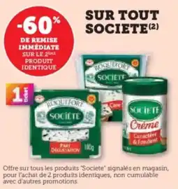 Hyper U SUR TOUT SOCIETE offre