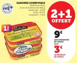 Hyper U Sardines connetable offre