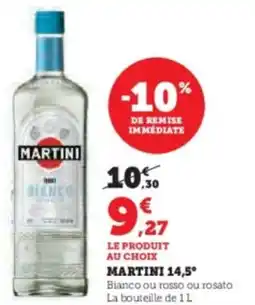 Hyper U Martini 14,5 offre