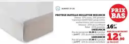 Hyper U Protege matelas molleton 90x190cm offre