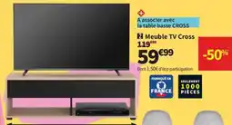 Conforama Meuble TV Cross offre