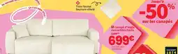 Conforama Canapé d'angle convertible Emile offre