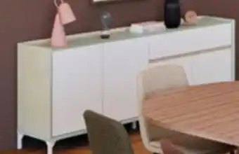 Conforama Buffet 4 portes 1 tiroir LENK offre