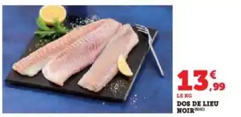 Hyper U Dos de lieu noir offre