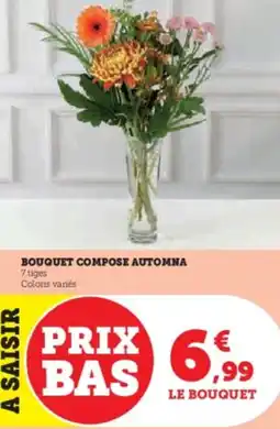 Hyper U Bouquet compose automna offre