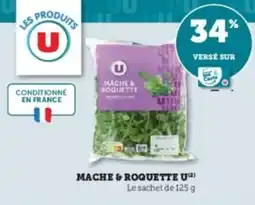 Hyper U Mache & roquette u offre