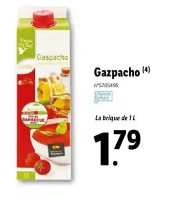 Lidl Gazpacho offre