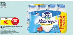 Intermarché LACTEL Matin Léger UHT Demi-Écrémé offre
