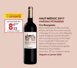 METRO Château - haut-médoc 2017 offre