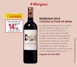 METRO Margaux 2018 offre