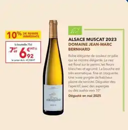 METRO Alsace muscat 2023 offre