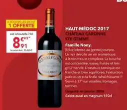 METRO Bien - haut-médoc 2017 offre