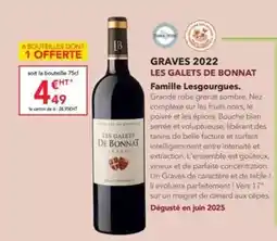 METRO Bien - graves 2022 les galets de bonnat offre
