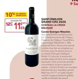 METRO Vrai - saint-émilion grand cru 2020 offre