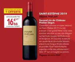 METRO Mars - saint-estèphe 2019 offre