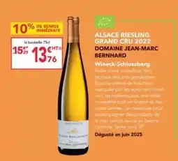 METRO Pamplemousse - alsace riesling grand cru 2022 offre