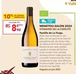 METRO Pamplemousse - menetou-salon 2024 offre