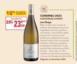 METRO Vignobles chirat - condrieu 2023 vignonbles chirat offre