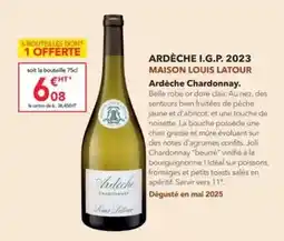 METRO Bien - ardeche i.g.p. 2023 offre