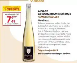 METRO Gewurztraminer - 2023 famille hauller moelleux offre