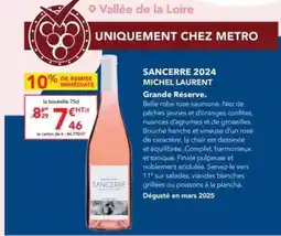 METRO Metro - sancerre 2024 offre