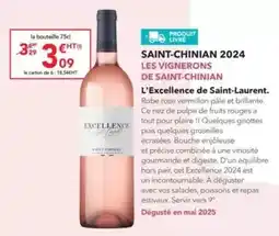 METRO Saint-chinian 2024 offre