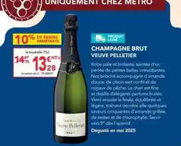 METRO Brut - champagne offre