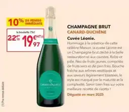 METRO Canard-duchene - champagne brut cuvée léonie offre