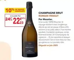 METRO Brut - champagne offre