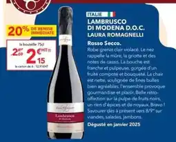 METRO Bien - lambrusco di modena d.o.c offre