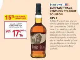 METRO Buffalo - trace kentucky straight bourbon offre