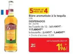 METRO Desperados - bière aromatisée à la tequila offre