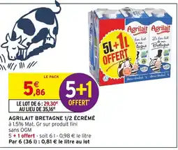 Intermarché AGRILAIT BRETAGNE 1/2 ÉCRÉMÉ offre