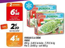 Netto Findus Poireaux à la Crème offre