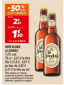 Netto La Goudale Bière Blonde offre