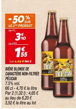 Netto Pélican Bière Blonde de Caractère Non-Filtrée offre