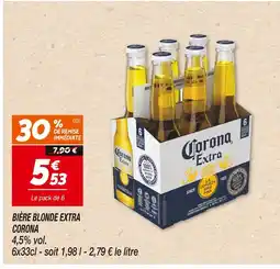 Netto Corona Bière Blonde Extra offre