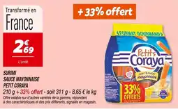 Netto Petit Coraya Surimi Sauce Mayonnaise offre