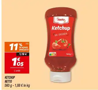Netto Netto Ketchup offre
