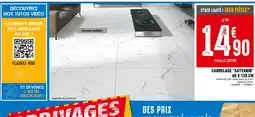 Brico Cash Carrelage “satvario” 60 x 120 cm offre