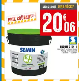 Brico Cash SEMIN ENDUIT 3-EN-1 offre