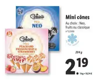 Lidl Mini cônes offre