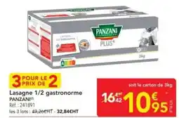 METRO Panzani - lasagne 1/2 gastronorme offre