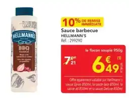 METRO Hellmann's - sauce barbecue offre