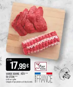 Match Race à Viande Viande bovine rôti offre