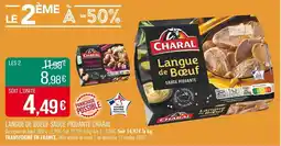 Match Langue de boeuf sauce piquante charal offre